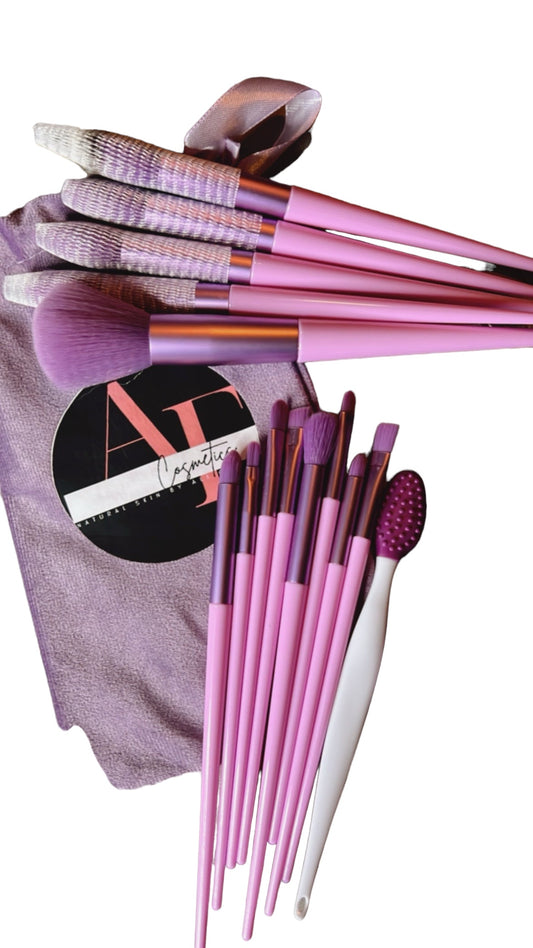 Lavender Brush Set