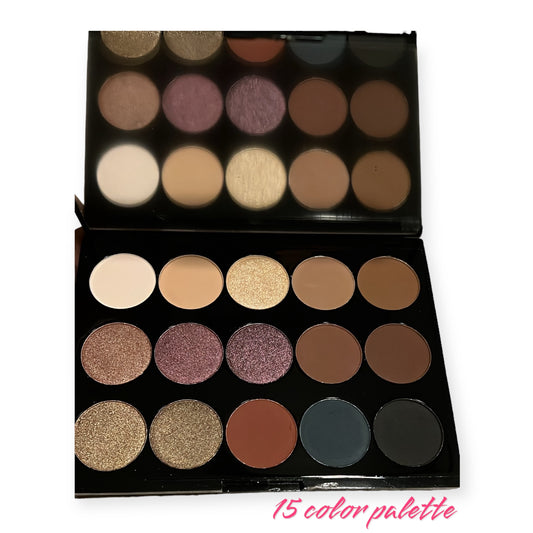 15 shade eyeshadow