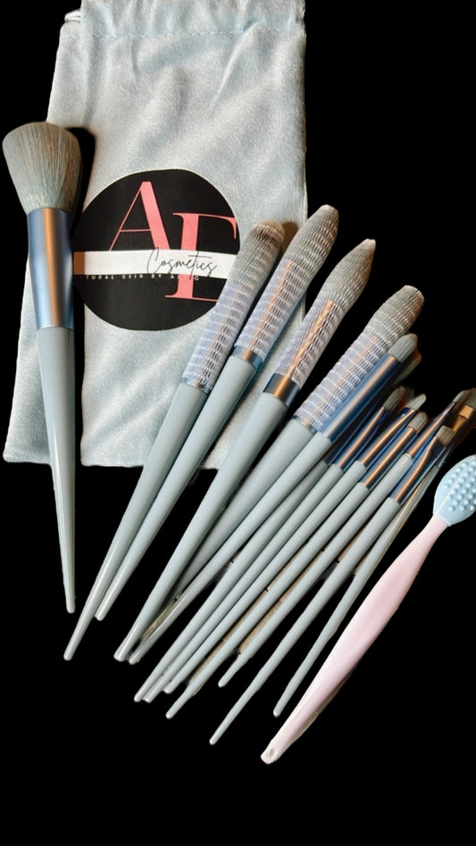 Dusty Blue Brush Set